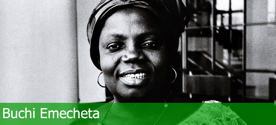 Buchi Emecheta, Nigerian writer and author of The Joys of Motherhood