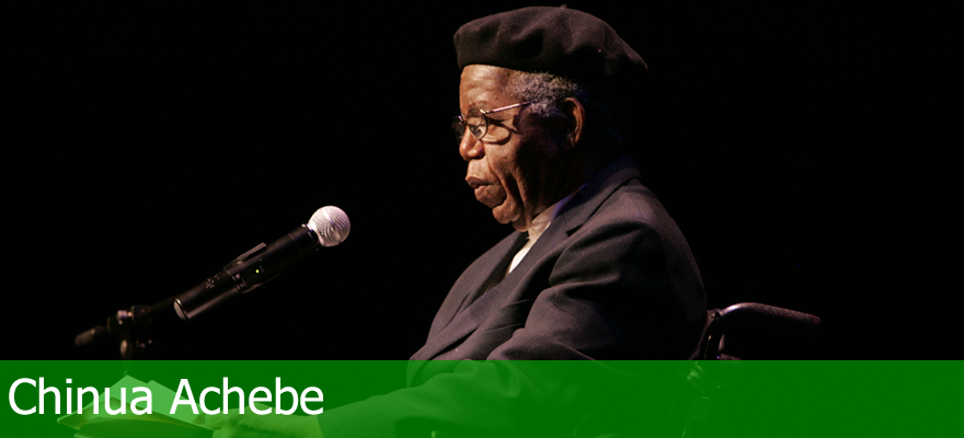 Chinua Achebe, Nigerian author of Things Fall Apart