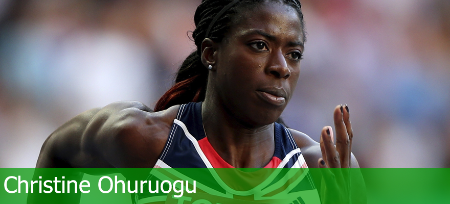 Christine Ohuruogu, British-Nigerian 400m runner