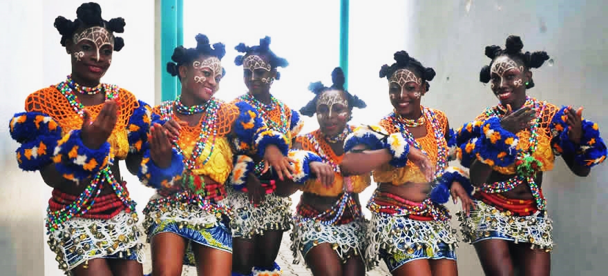 Dancers at the Calabar Festival