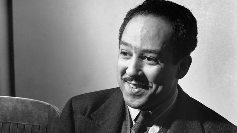 Poet Langston Hughes