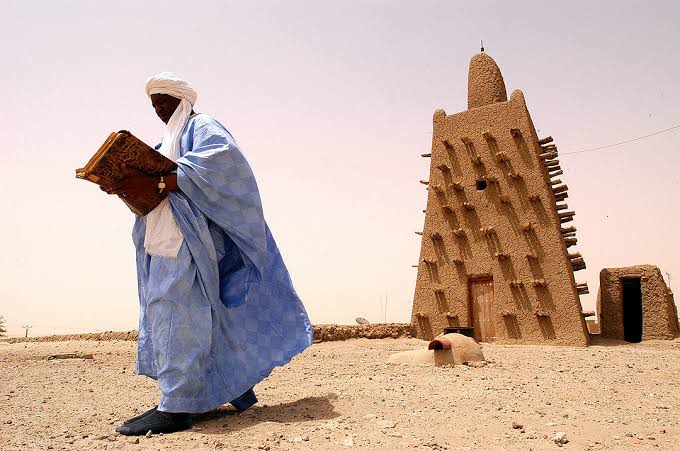 Ancient library in Timbuktu 