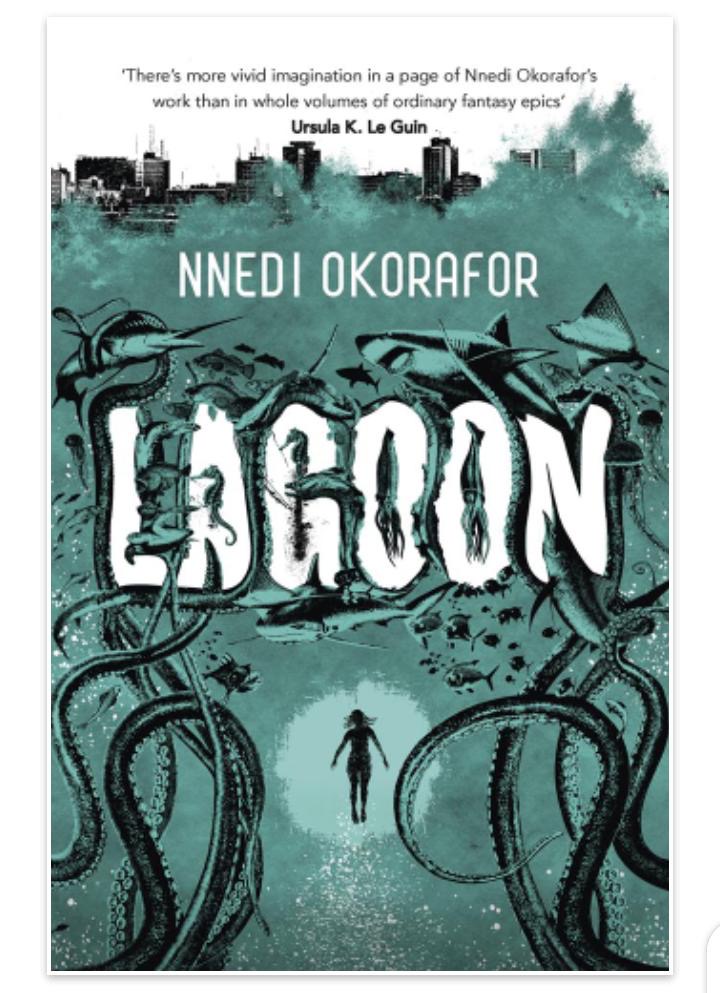 Front page of Lagoon by Nnedi Okorafor