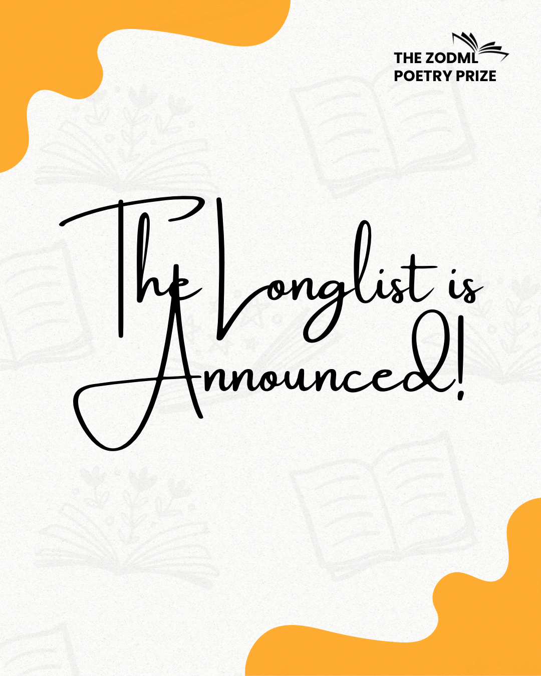 Image for the announcement of the longlist