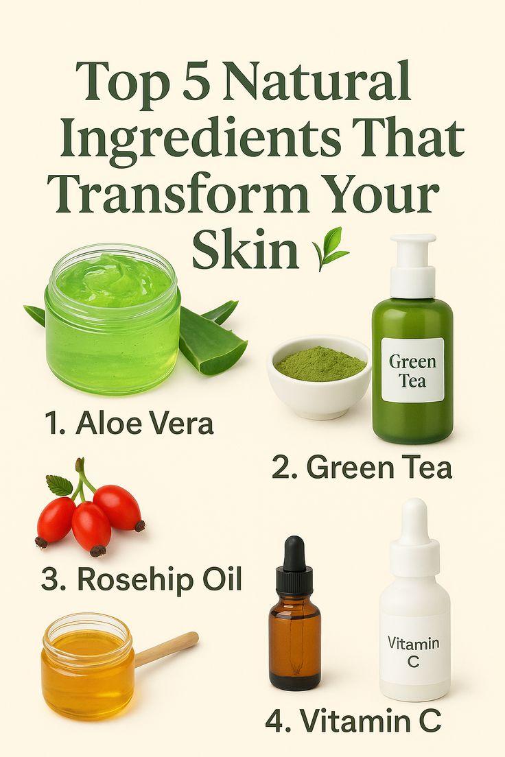 ingredients for a good skin