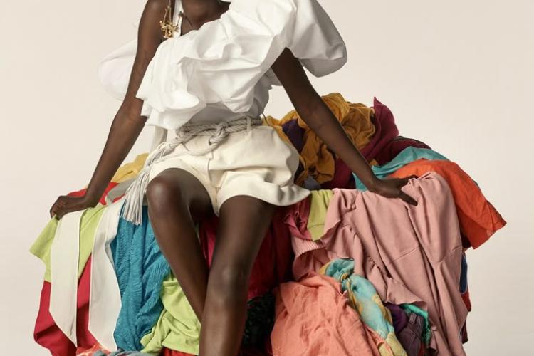 a black woman on vogue