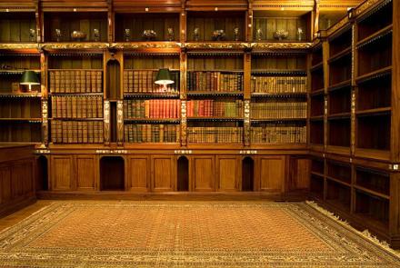 interior of library architecture