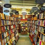 A picture of a bookshop interior