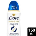 dove original deodorant with a blue cap